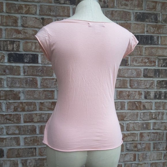 Free People 100% Cotton Short Sleeves Top - Picture 3 of 5